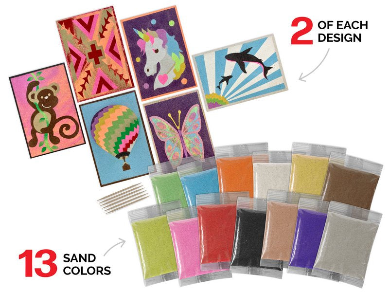 ArtiSands™ Color With Sand - Brown Bag, Makes 12