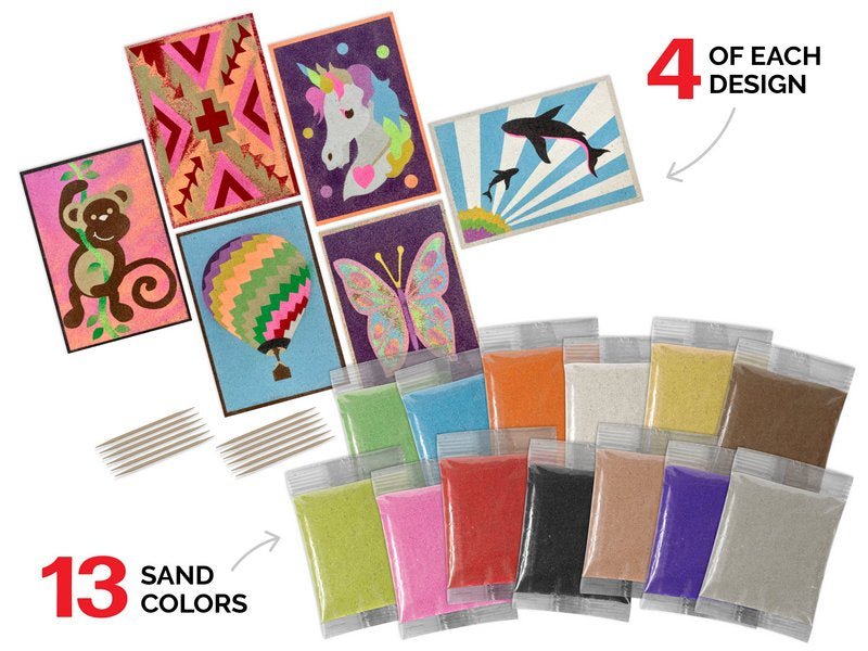ArtiSands™ Color With Sand - Brown Bag, Makes 24