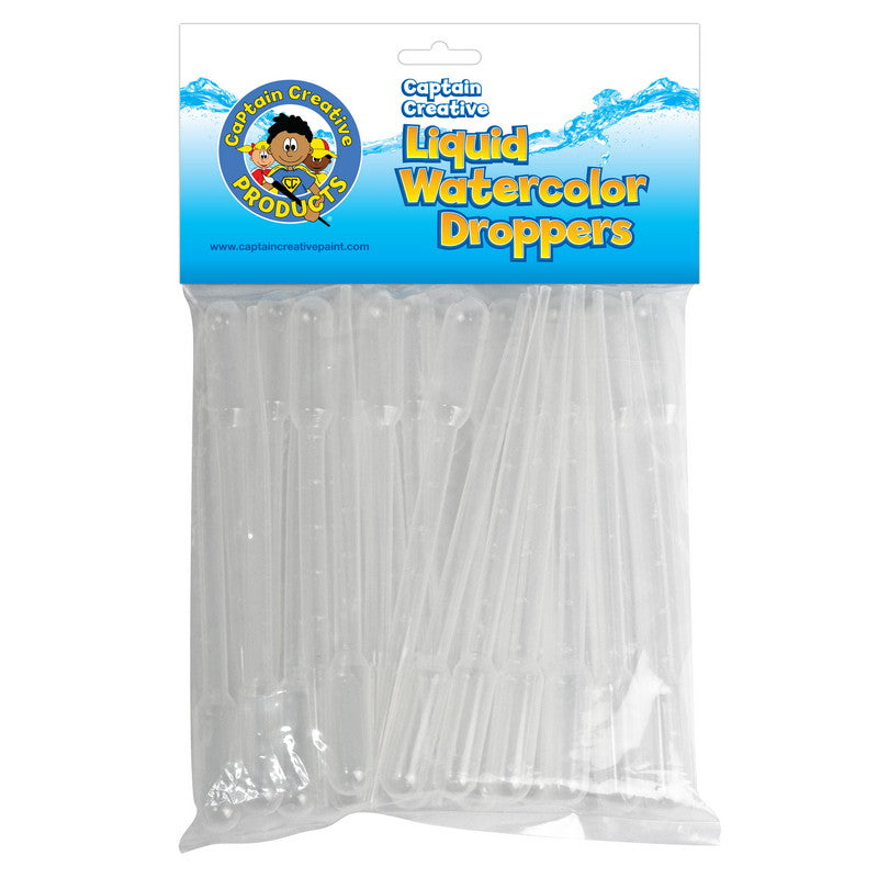Liquid Watercolor Droppers Pack of 25