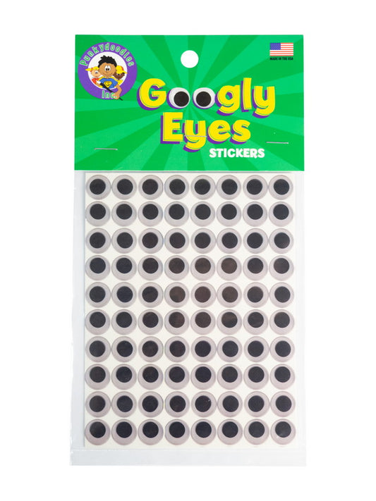 Googly Eye Stickers 1/2" Pack of 320 Eyes