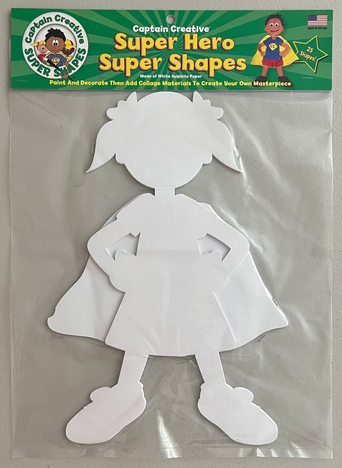Super Doodles - Girl Super Hero