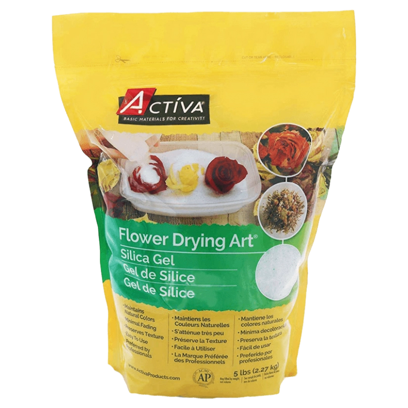 ACTIVA 5 lbs. Flower Drying Art Silica Gel for Preserving Flowers
