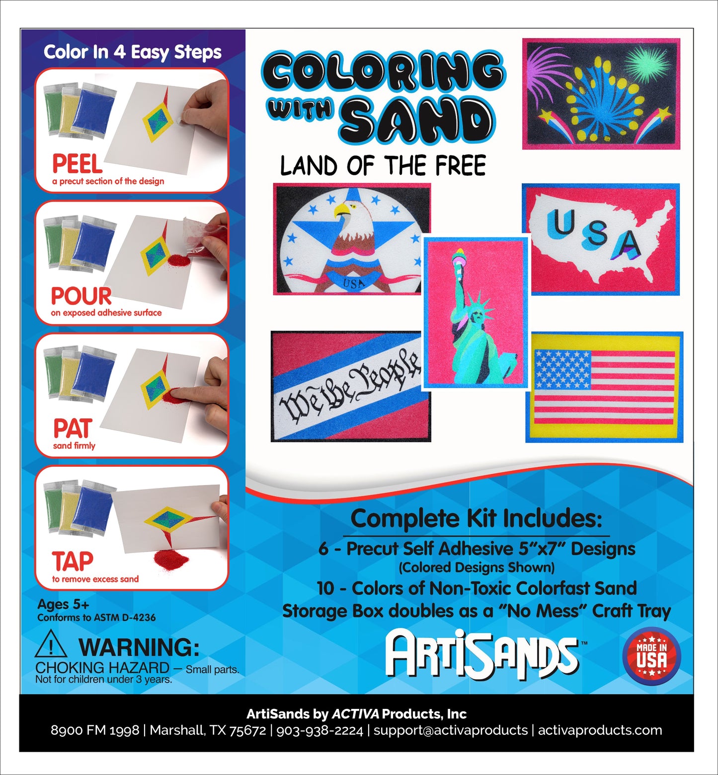 ArtiSands™ Land of the Free Mini Kit